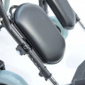 Кресло-коляска инвалидная механическая с высокой спинкой H-712N (43 см, колеса литые)